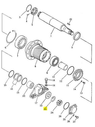 Шайба 16Y-18-00003 Шайба 16Y-18-00003