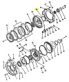 Кольцо бронзовое 16Y-15-00069 Кольцо бронзовое 16Y-15-00069