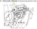 Насос топливный B7606-1111010493 Насос топливный B7606-1111010493